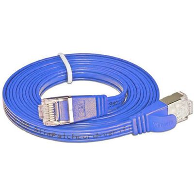 SLIM patchkabel  Cat 6, STP, 3 m, Blau