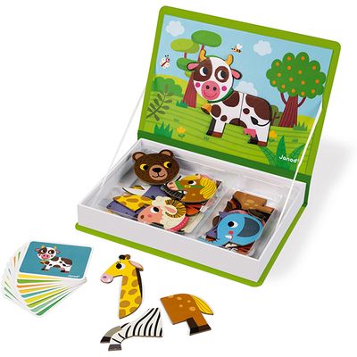 Janod Magnetic book animals 30 magnets and 10 cards Bild 12