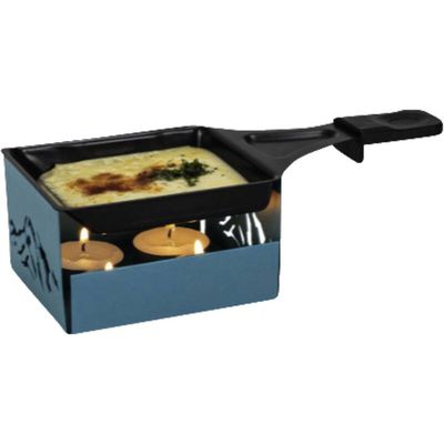 Nouvel Mini Raclette mit Rechaudkerzen Berge Grün