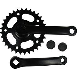 Mustang Crankset 32T. 127mm steel