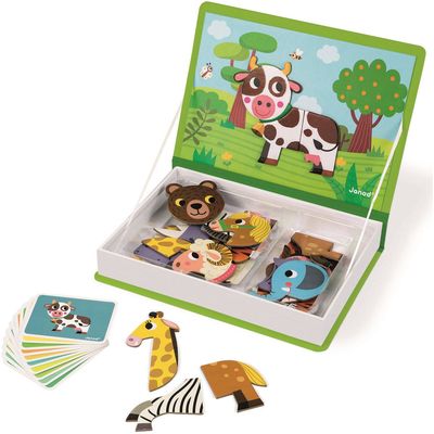 Janod Magnetic book animals 30 magnets and 10 cards Bild 11