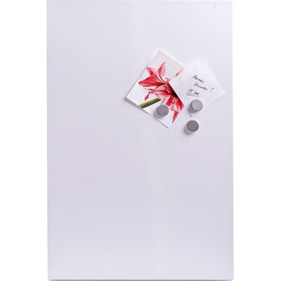 Zeller Present Magnetic board white metal 40x60cm