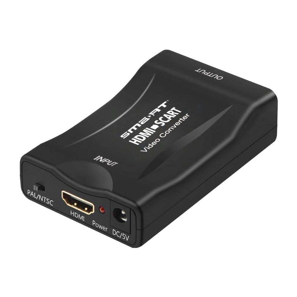 SCART zu HDMI Konverter SCART auf HDMI Adapter Video Audio Konverter  Videokabel