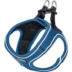 Freedog Harnais nylon Shiva bleu S