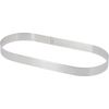 de Buyer Anello torta ovale forato lungo 30x11cm H: 2cm