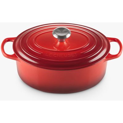 Le Creuset Signature Roaster oval 27cm oven red (21178270602430) Bild 2