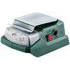 Metabo PowerMaxx PA 12 LED USB Battery Power Adapter