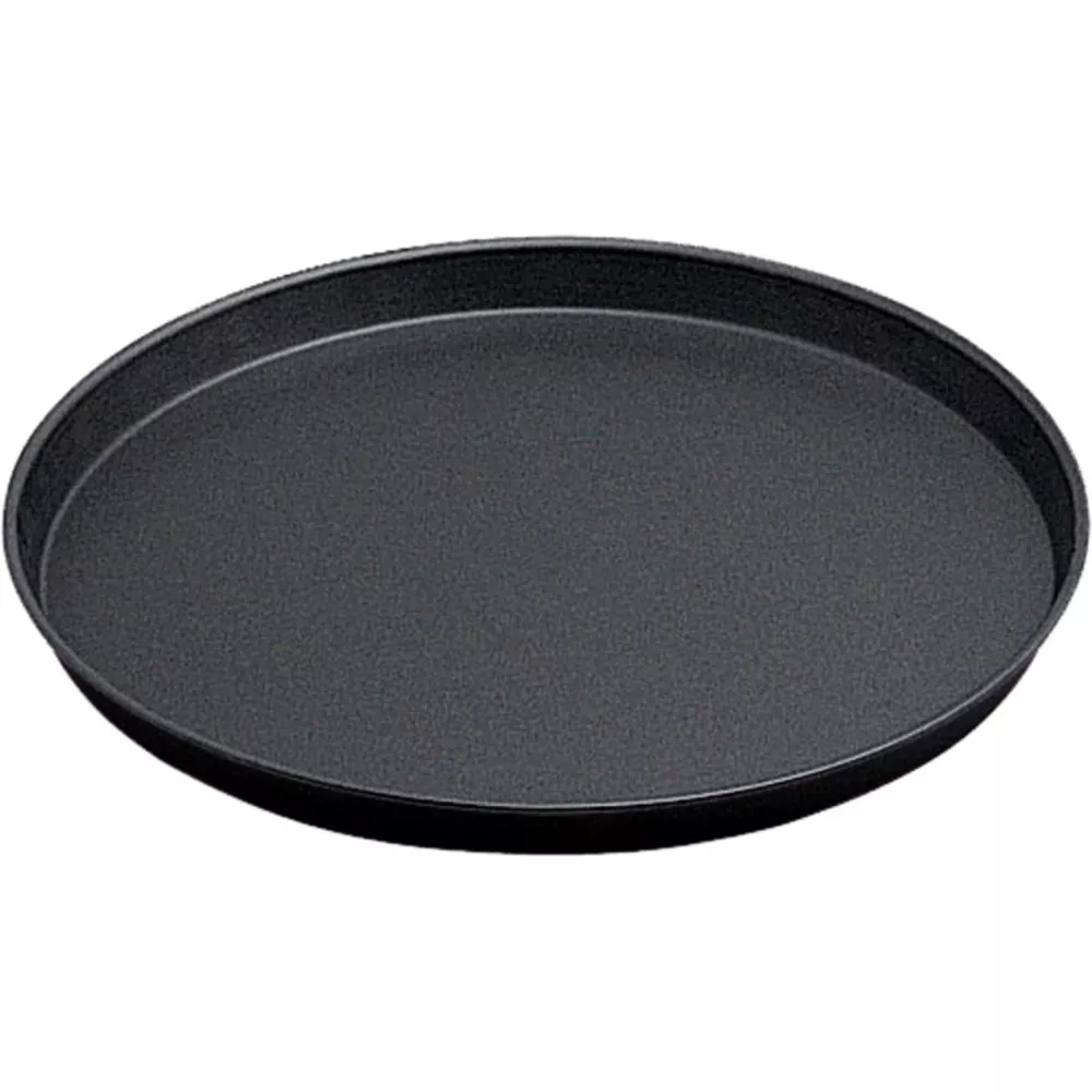 Contacto Pizza tray round base Ø21.5cm, top Ø24cm, blue metal Bild 1