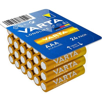 Varta Batterie Longlife 24xAAA LR03, Micro Bild 3