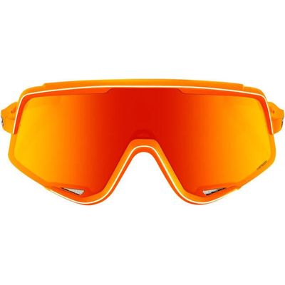 100percent Lentille miroir multicouche rouge Glendale Soft Tact Neon Orange HiPER Bild 2