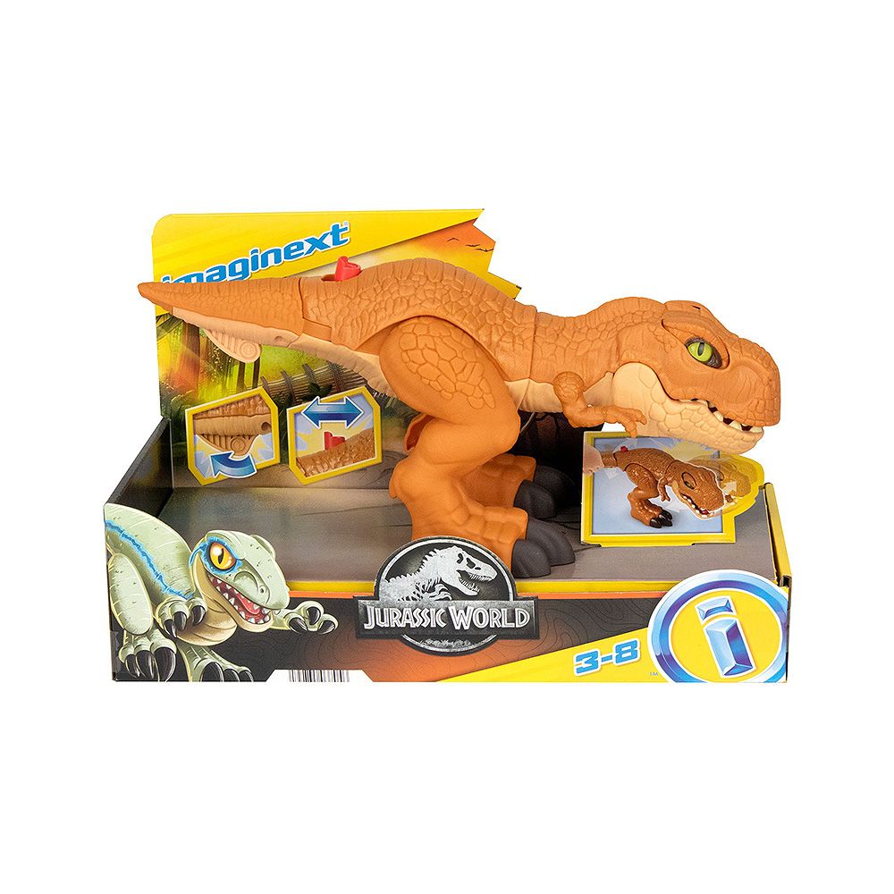 Mattel Jurassic World T-Rex d'action en colère