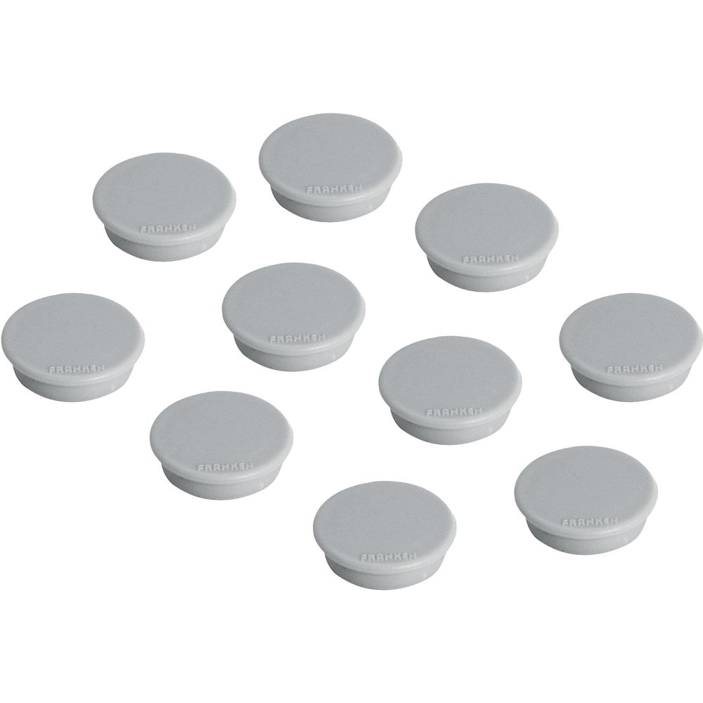 Franken Holding magnet Ø 32 mm, 10 pieces, grey Bild 1