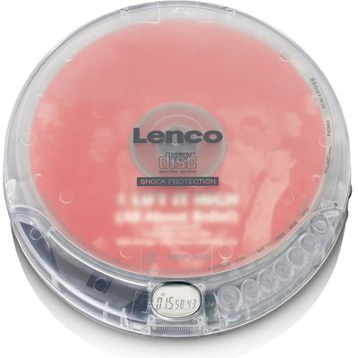 Lenco Portabler CD Player CD-202TR, Antishock