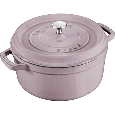 Staub Cocotte 24 cm, rund, Kirschblüte, Gusseisen 3.8l