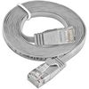 SLIM câble patch Cat 6, UTP, 0.15 m, gris