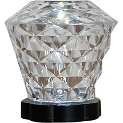 Lichtix Lampada da tavolo a batteria LED Crystal 12 senza fili