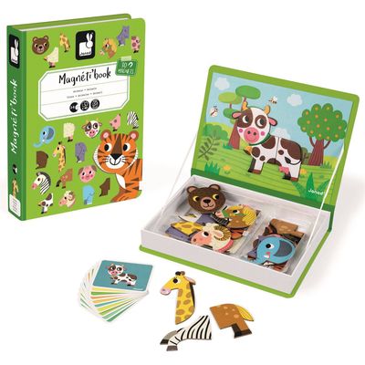 Janod Magnetic book animals 30 magnets and 10 cards Bild 10