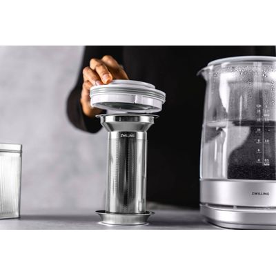 Zwilling Enfinigy bouilloire en verre, blanc, 1.7l Bild 2