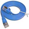 SLIM patchkabel  Cat 6, STP, 3 m, Blau thumb 1