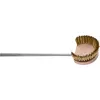 Piazza Oven brush round 17x14x7cm Brass brush rotatable L161cm