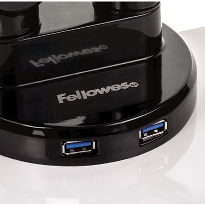 Fellowes Meuble télé / présentoir Platinum vertical pour 2 moniteurs Bild 5