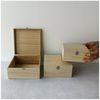 Zeller Present Box wood with lid 20x20x9.5cm thumb 1