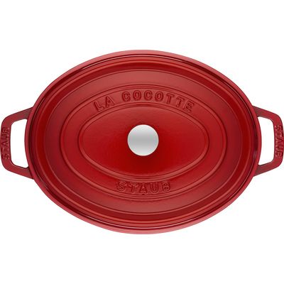 Staub Topf oval Vitamin Kirschrot 4.3 lt., 29cm Bild 2