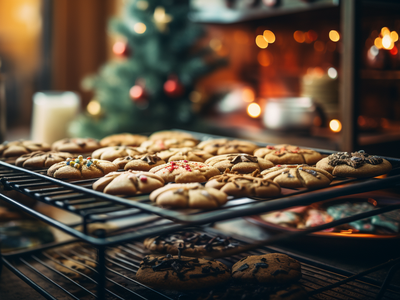 Die Bedeutung des ordnungsgemässen Trocknens für dekorative Weihnachtsplätzchen