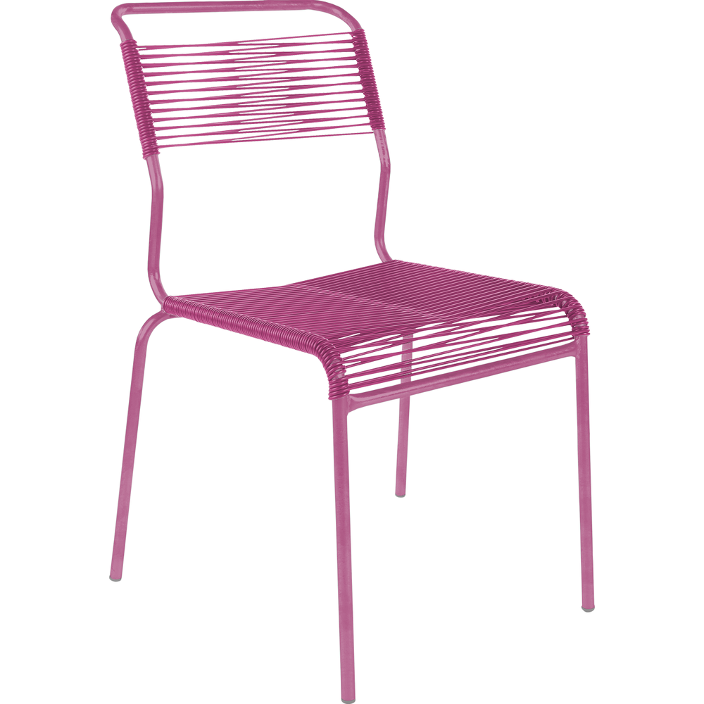 Schaffner Chaise spaghetti Säntis sans accoudoirs - Rose - Pink Bild 1