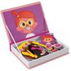 Janod Magnetic book Crazy Face Girls 55 magnets and 10 cards thumb 1