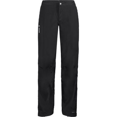 VAUDE Pantaloni da pioggia Yaras III Donna lunghi neri 46-LONG