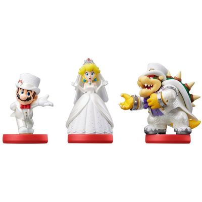 Nintendo amiibo Super Mario Odyssey Personaggio - Mario, Bowser, Peach