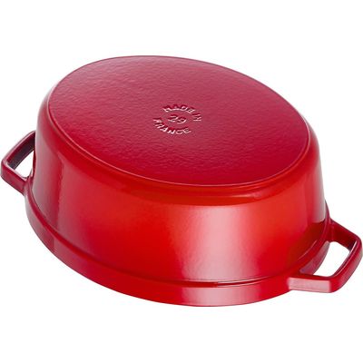 Staub Topf oval Vitamin Kirschrot 4.3 lt., 29cm Bild 5