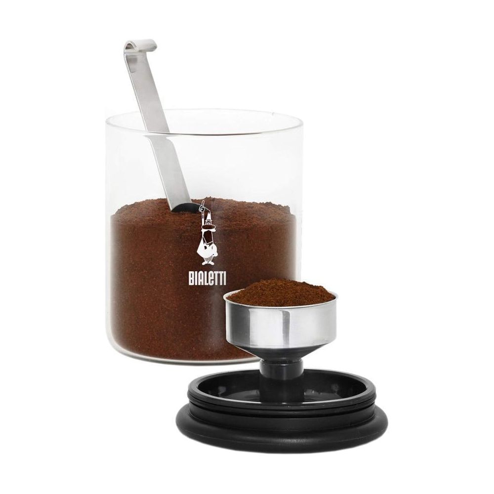 Bialetti Coffee can Moka 98 ml, Transparent, Black Bild 1