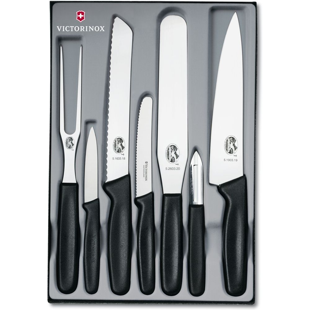 Victorinox Coltello da cucina argento / nero Bild 1