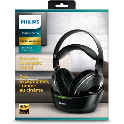 Philips Over-Ear-Kopfhörer SHD8850/12 Schwarz Bild 3