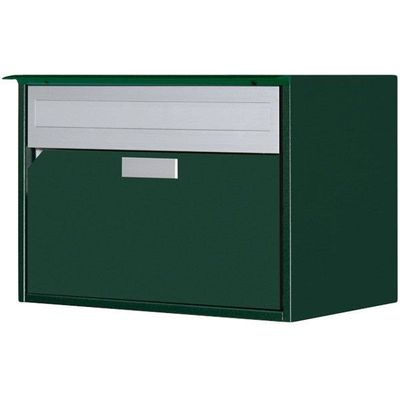 Huber Letterbox Alu400 dark green metallic, IGP 65780 MP