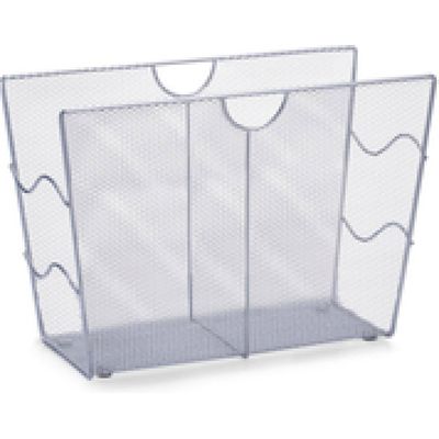 Zeller Present Magazine rack mesh 39x17.5x27cm