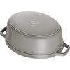 Staub Topf oval grau 0.6 lt., 15cm thumb 2