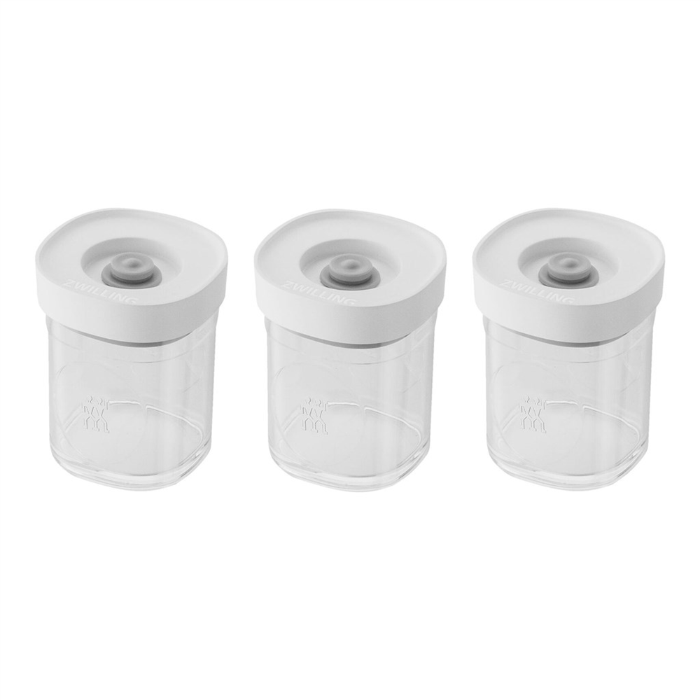 Zwilling Cube Set XS 3-pcs, 7.6x7.1x7.1cm, 120ml, Transparent-white Bild 1