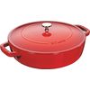 Staub Braiser m. Gusseisendeckel grenadine 3.7 lt., 28 cm thumb 3