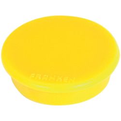 Franken Magnete di sostegno Ø 32 mm, 10 pezzi, giallo