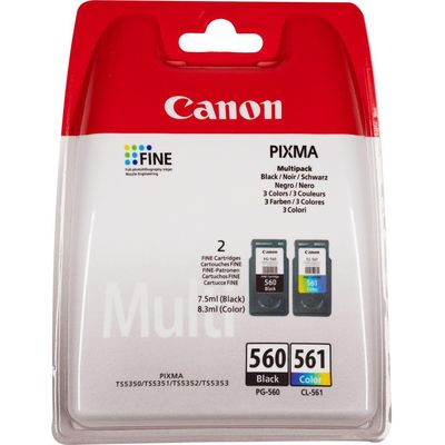 Canon Tinte PG-560 + CL-561 / 3713C006 BK, Color Bild 2