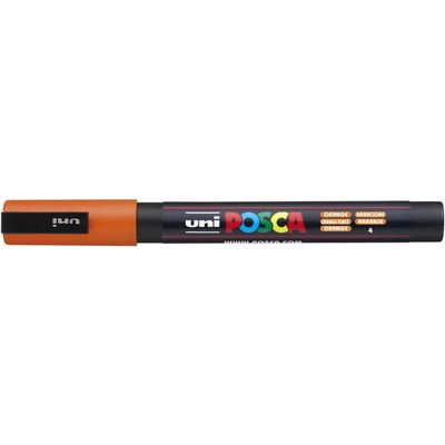 Uni Marker POSCA 0.9-1.3 mm orange Bild 5