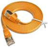 SLIM patchkabel  Cat 6, STP, 0.15 m, Orange thumb 4