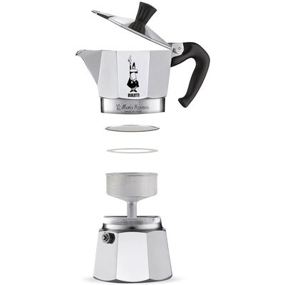 Bialetti Caffettiera Moka Express per 2 tazze Bild 8