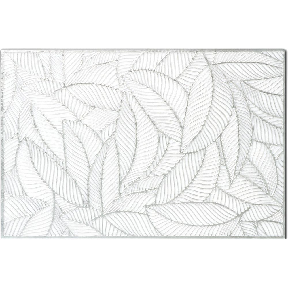 Zeller Present Placemat Fern PVC silver 45x30cm Bild 1