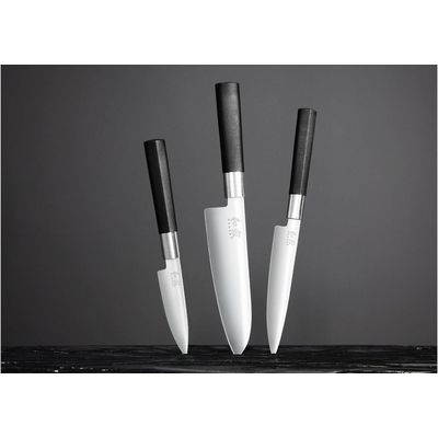 Kai Set coltelli Wasabi 3 pezzi Nero Bild 7