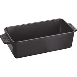 Staub Pirofila multifunzione, nera, 1,56 lt., 23x11,5 cm