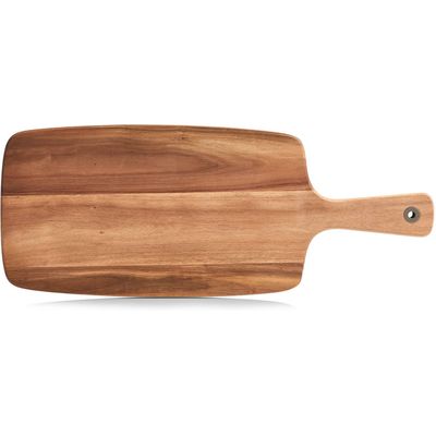 Zeller Present Cutting board with handle acacia 52x20.5x1.2cm